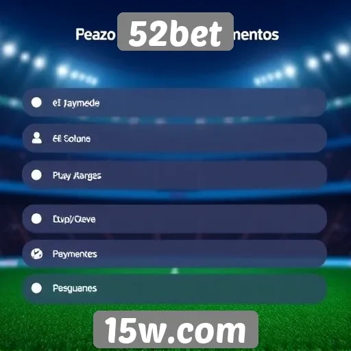 Comparação de métodos de pagamento disponíveis no 52bet